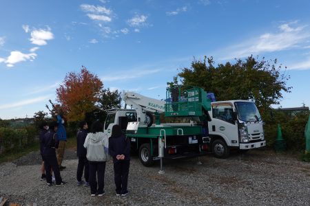 丸山台中学校の職業体験
